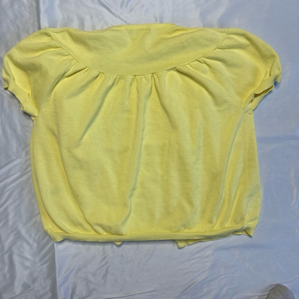 Limited Butter Yellow Blouse for Women - Picture 3 of 7